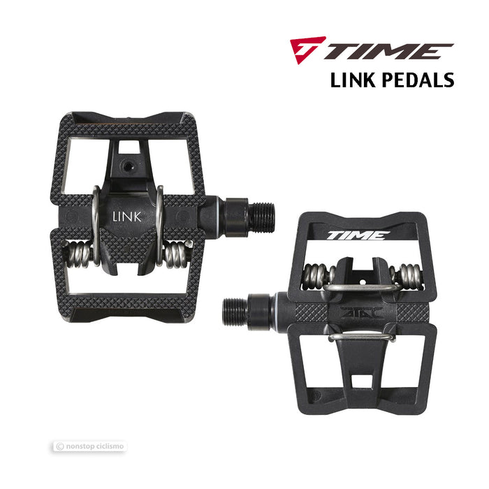 TIME ATAC LINK DUAL-SIDED CLIPLESS/PLATFORM PEDALS