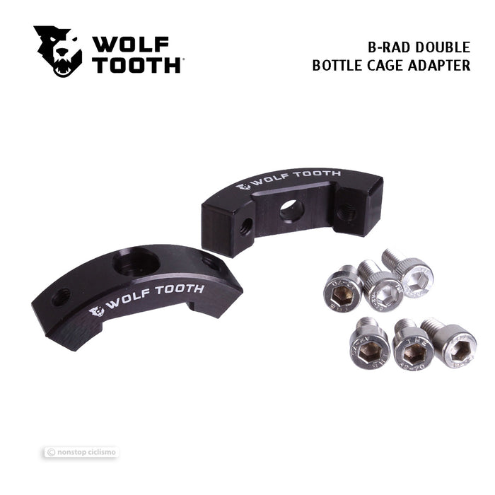 WOLF TOOTH B-RAD DOUBLE BOTTLE CAGE ADAPTER