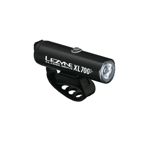 Lezyne Classic Drive XL 700+ Front Headlight, Satin Black