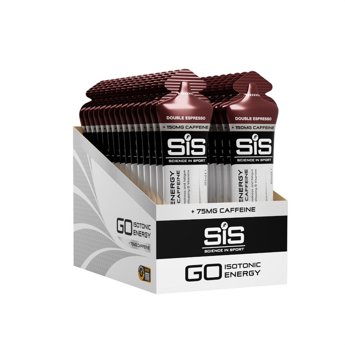 SIS Go Energy + Caffeine Gel 60ml 30 Pack Double Espresso