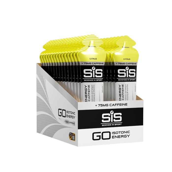 SIS Go Energy + Caffeine Gel 60ml 30 Pack Citrus